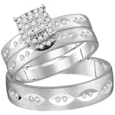 1/4CTW-DIA FASHION TRIO SET
